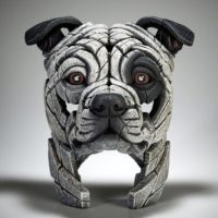 Staffordshire Bull Terrier par edge sculpture