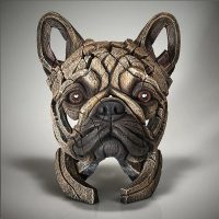 buste de bouledogue français réalisé par Edge Sculpture- ref EDB28F