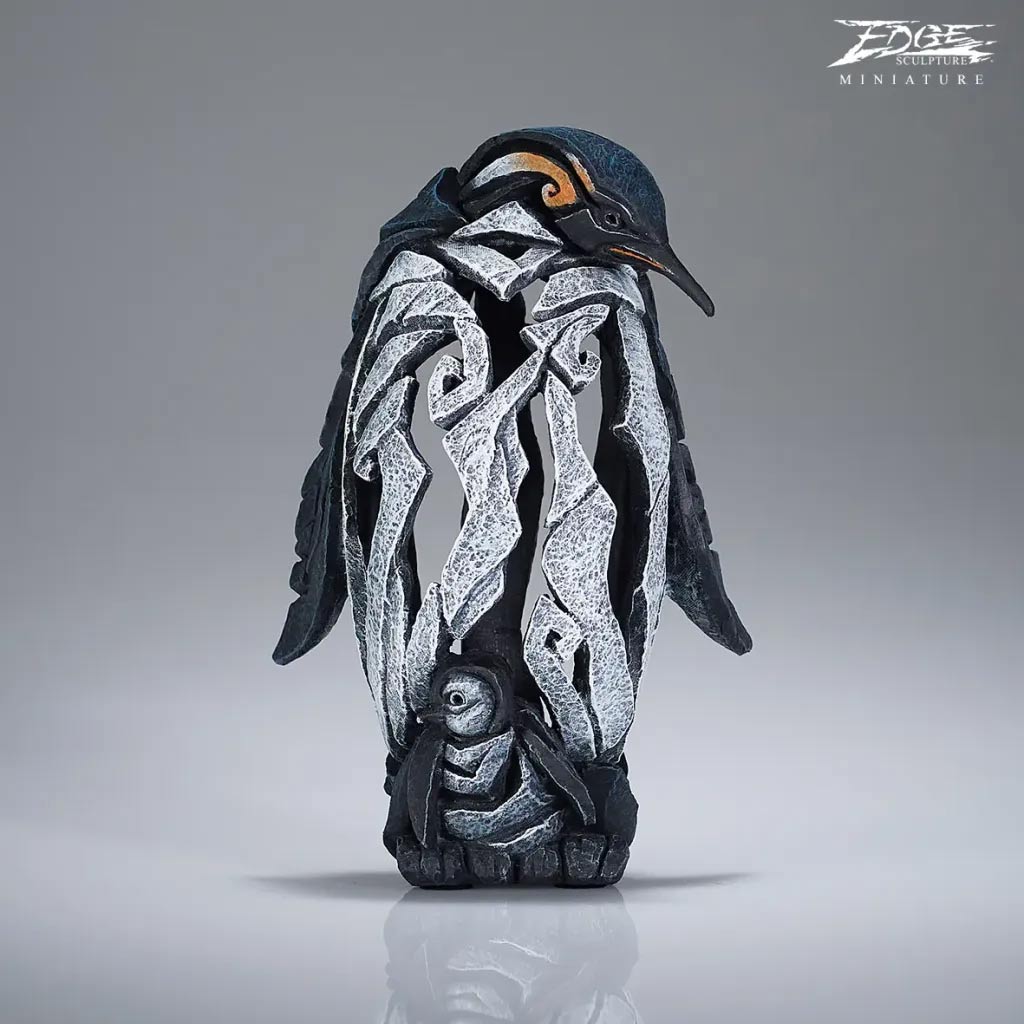 Pingouin miniature, réalisé par Edge sculpture. Réf EDMIN08.