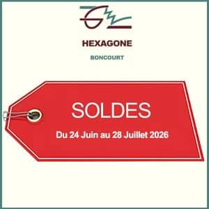 Soldes sur la boutique en ligne et sur le magasin du 24 Juin au 28 Juillet 2026